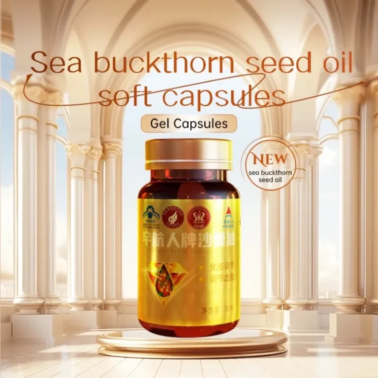 sea buckthorn seed oil soft capsules