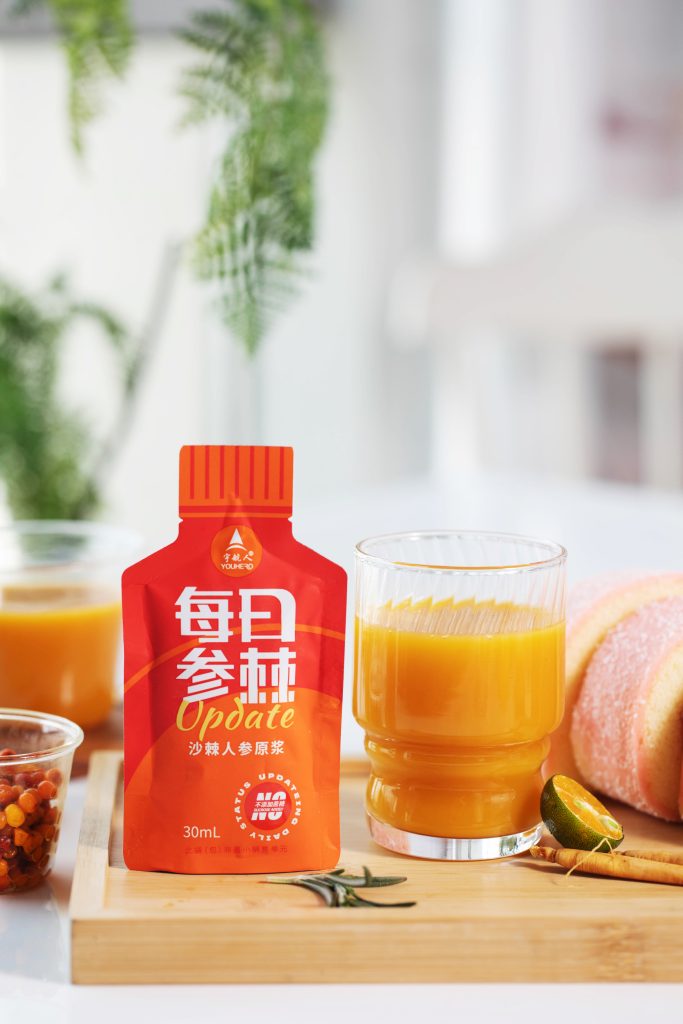 sea buckthorn ginseng puree
