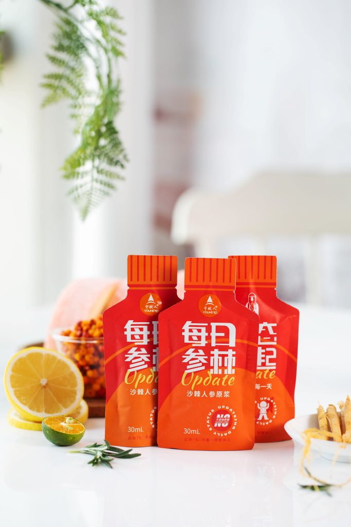 sea buckthorn ginseng puree
