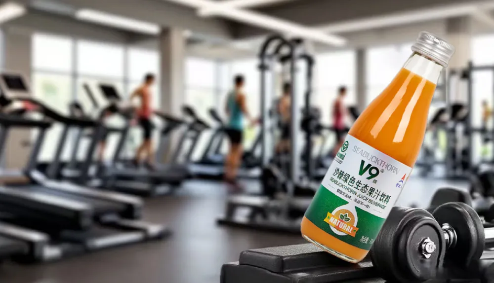 green eco seabuckthorn juice