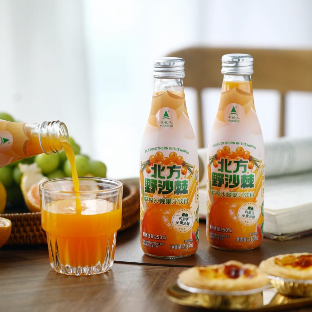 northern wild seabuckthorn juice