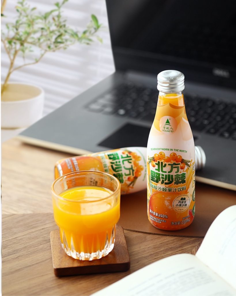northern wild seabuckthorn juice
