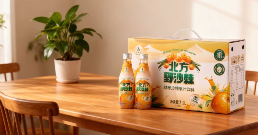 northern wild seabuckthorn juice application