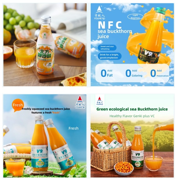 youhero sea buckthorn juices