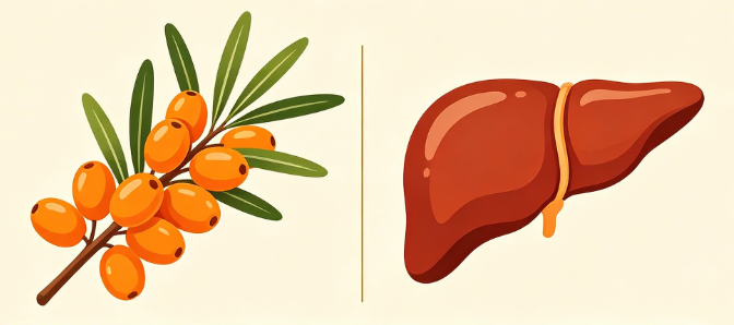 is sea buckthorn good for liver