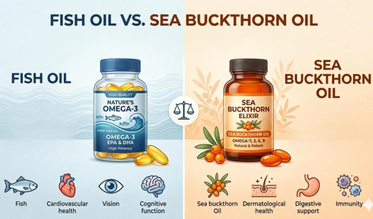 fish oil vs sea buckthorn oil