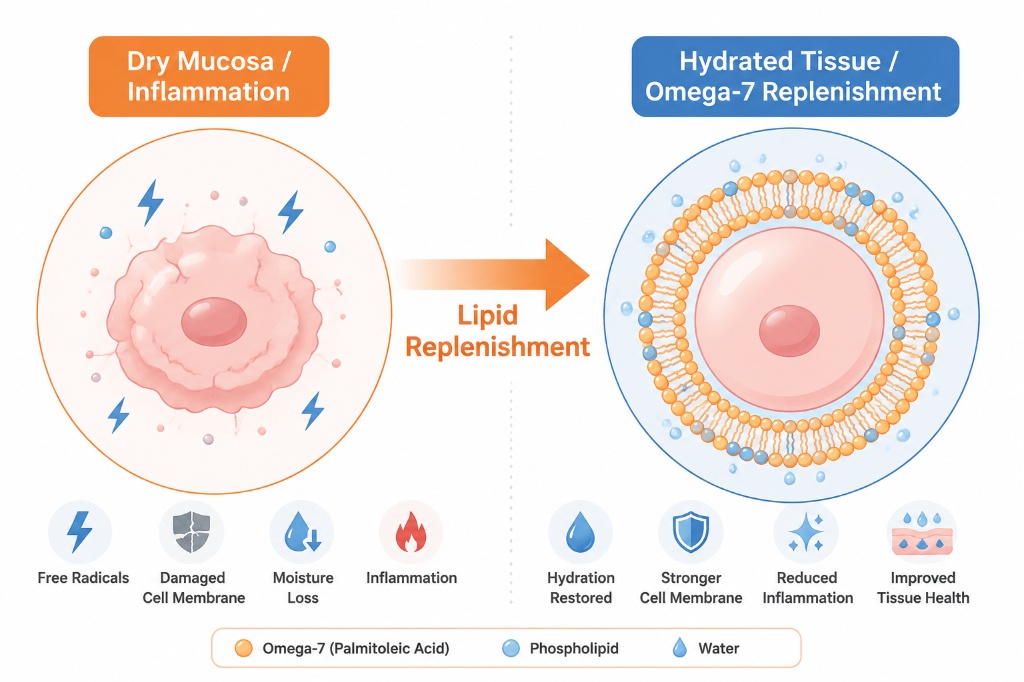 How sea buckthorn for menopause works through lipid replenishment without increasing estrogen