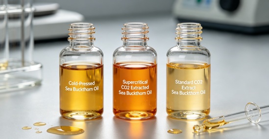 Sea buckthorn oil: CO2 Extract vs Cold-Pressed vs Supercritical