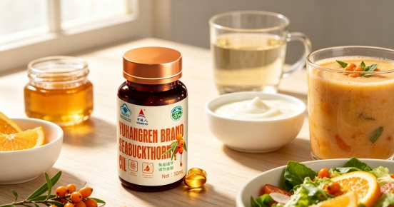 Mixing Sea Buckthorn Oil Into Food and Drinks